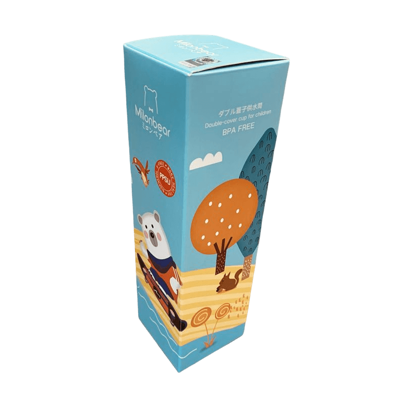 Specialdesignet æterisk olieflaske Papir Kosmetisk Emballage Box Glas Cup Paper Boxes