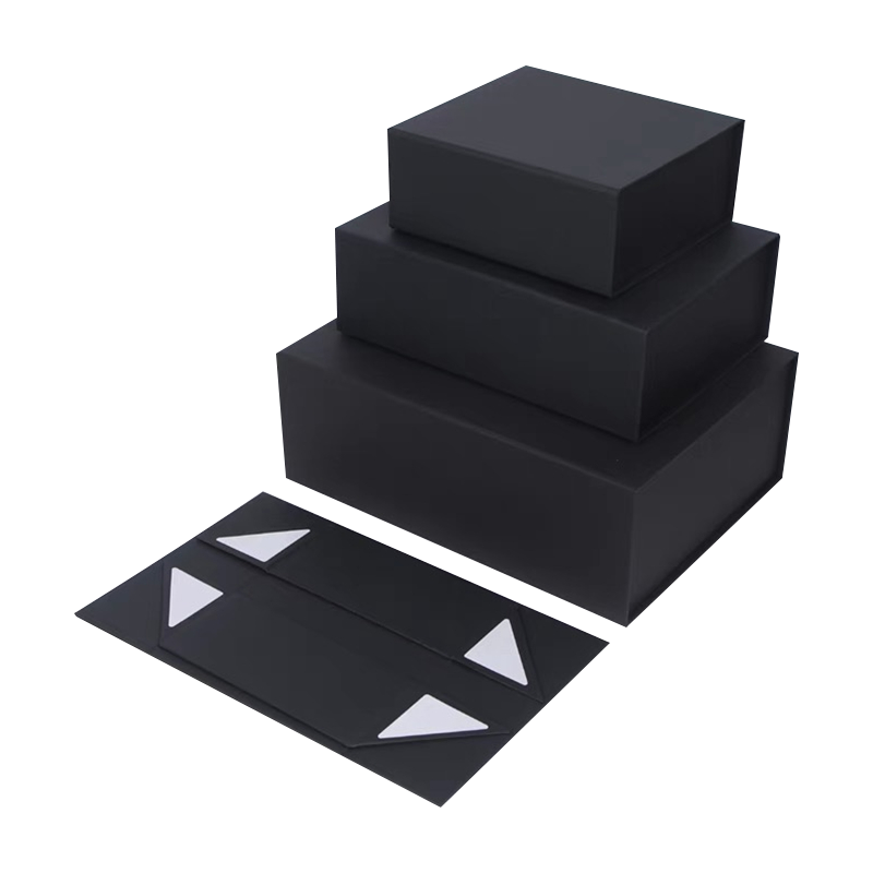 Deluxe sort foldekarton